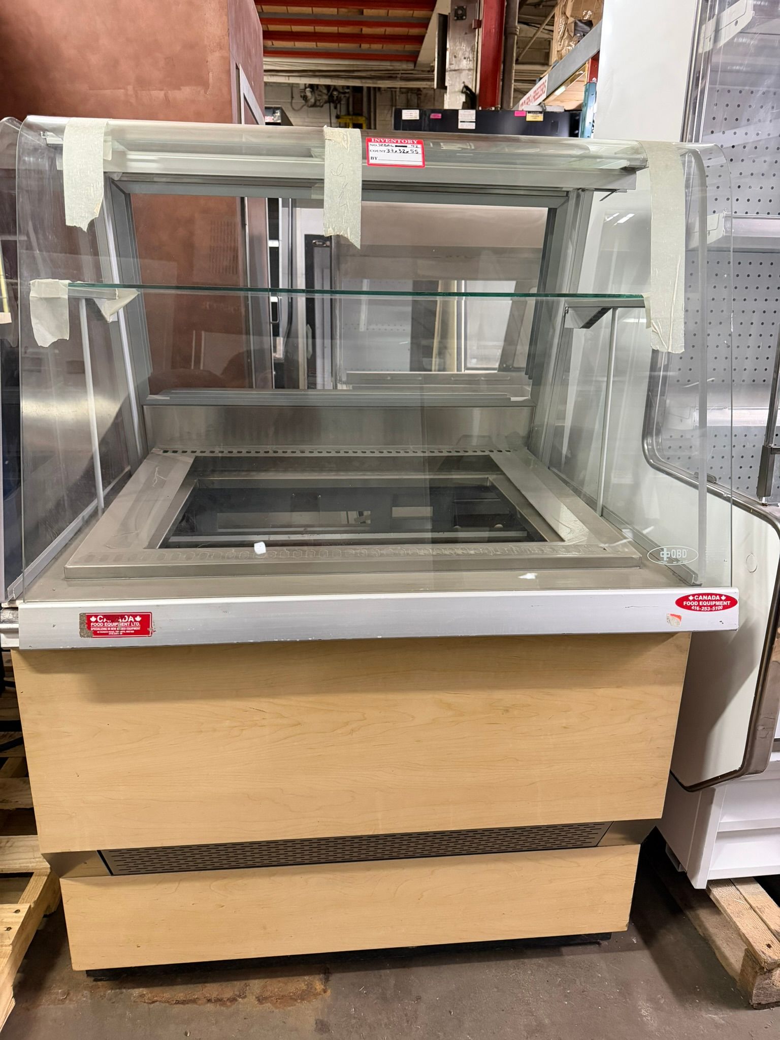 QBD 37" Refrigerated Show Case REFURBISHED – SRBAC-42
