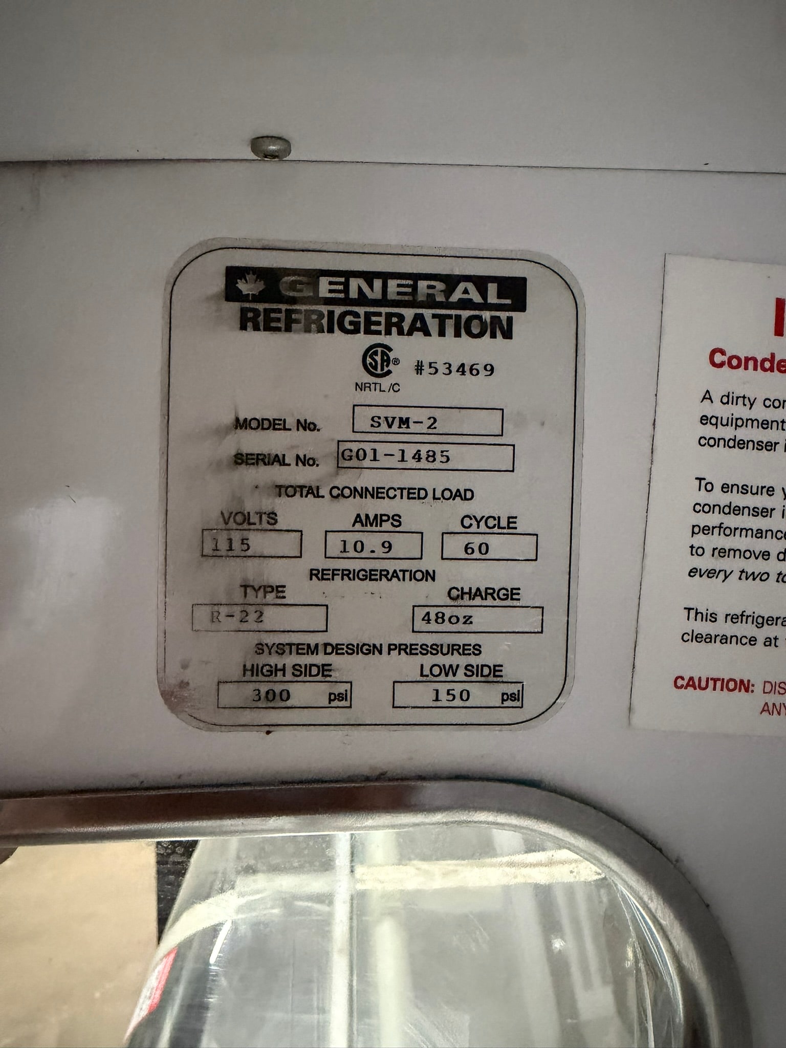 General Refrigeration Open Air Merchandiser 27″ Model SVM-2 - REFURBISHED – SRBAC-43 General Refrigeration Open Air Merchandiser 27″ Model SVM-2 - REFURBISHED – SRBAC-43