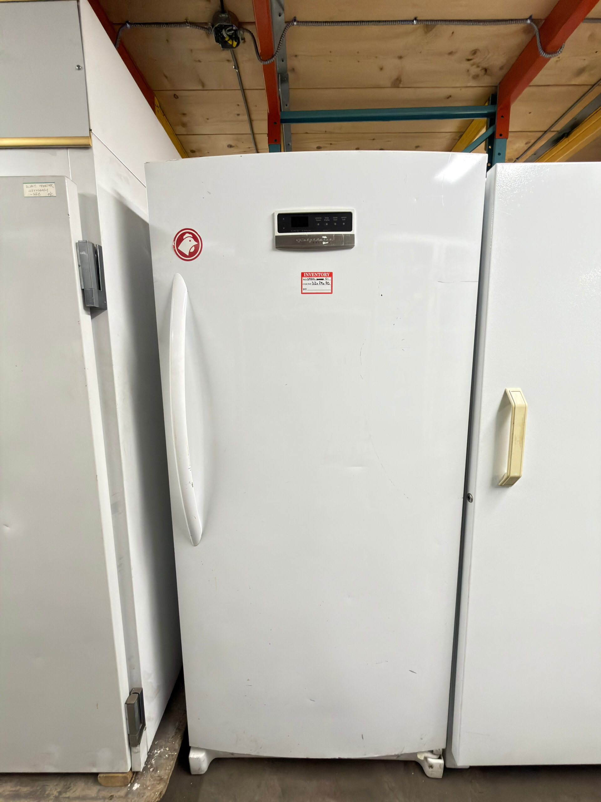 Frigidaire Gallery 20.5 Cu. Ft. Upright Freezer REFURBISHED – SRBAC-51  *This item is not for delivery*