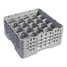 Cambro Dishwashing Rack 20 Compartment Gray - 20S638151 Cambro Dishwashing Rack 20 Compartment Gray - 20S638151