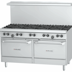 Garland G60-10RR 60" Natural Gas 10-Burner Range With 2 Standard Ovens - 406,000 BTU Garland G60-10RR 60" Natural Gas 10-Burner Range With 2 Standard Ovens - 406,000 BTU