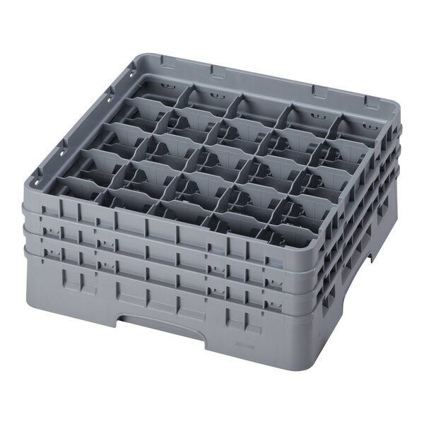 Cambro Dishwashing Rack 25 Compartment Gray - 25S638151