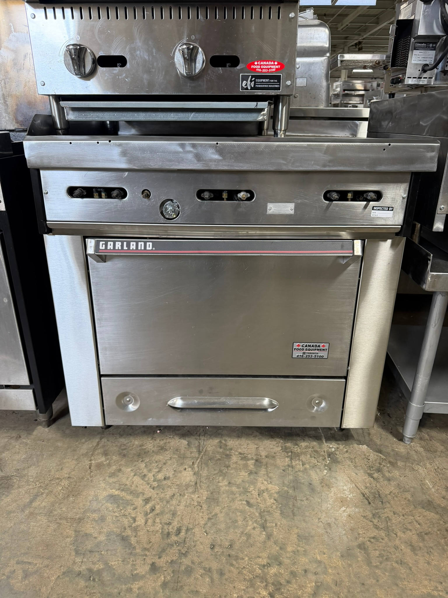 Garland 36" - 6-Burner Gas Range w/ Standard Oven REFURBISHED - SRBO-0165 Garland 36" - 6-Burner Gas Range w/ Standard Oven REFURBISHED - SRBO-0165