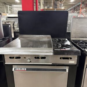 Garland 36" - 24" Griddle and 2 burner G286YZ-24G REFURBISHED – SRBO-0172