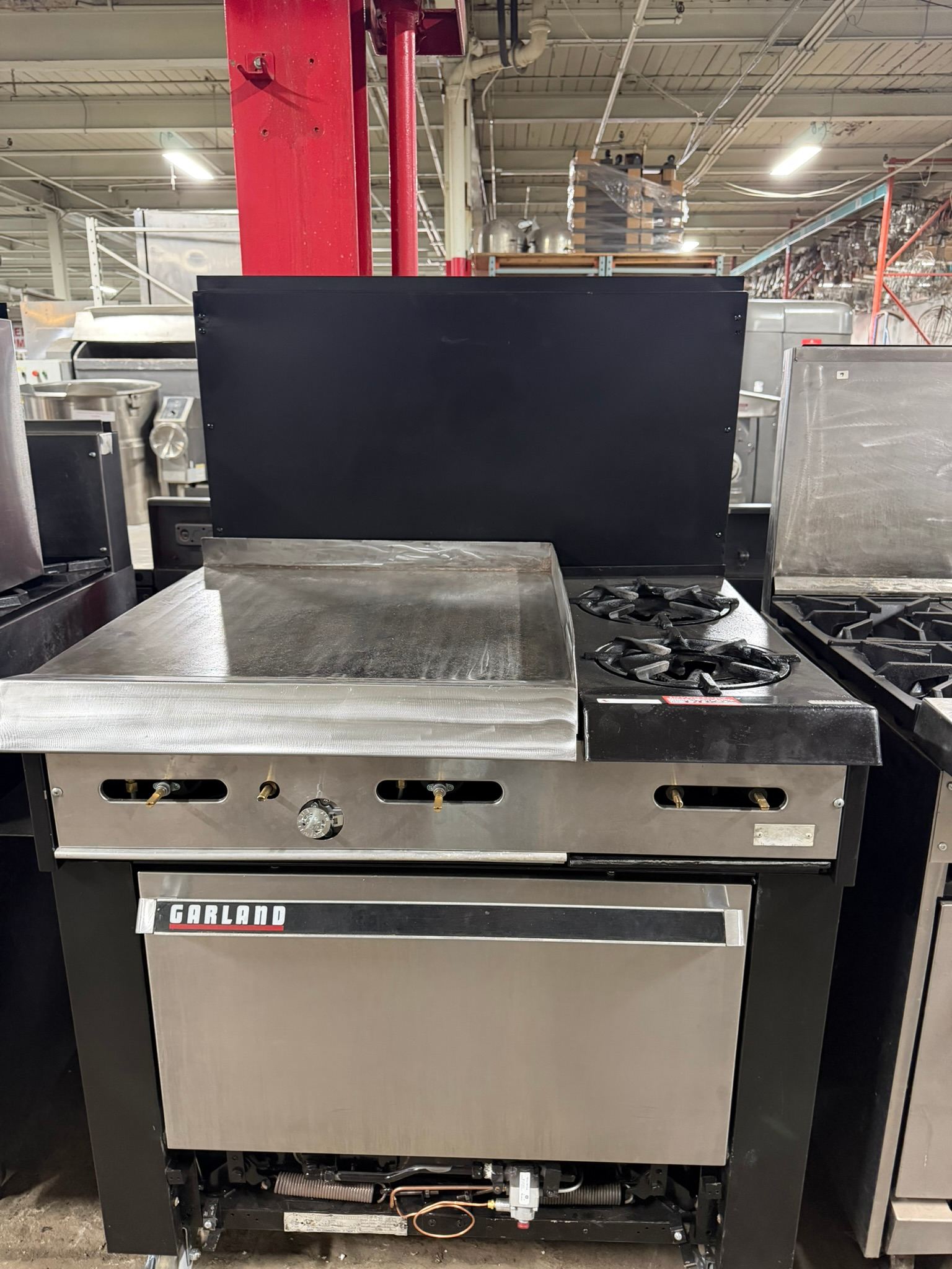 Garland 36" - 24" Griddle and 2 burner G286YZ-24G REFURBISHED – SRBO-0172