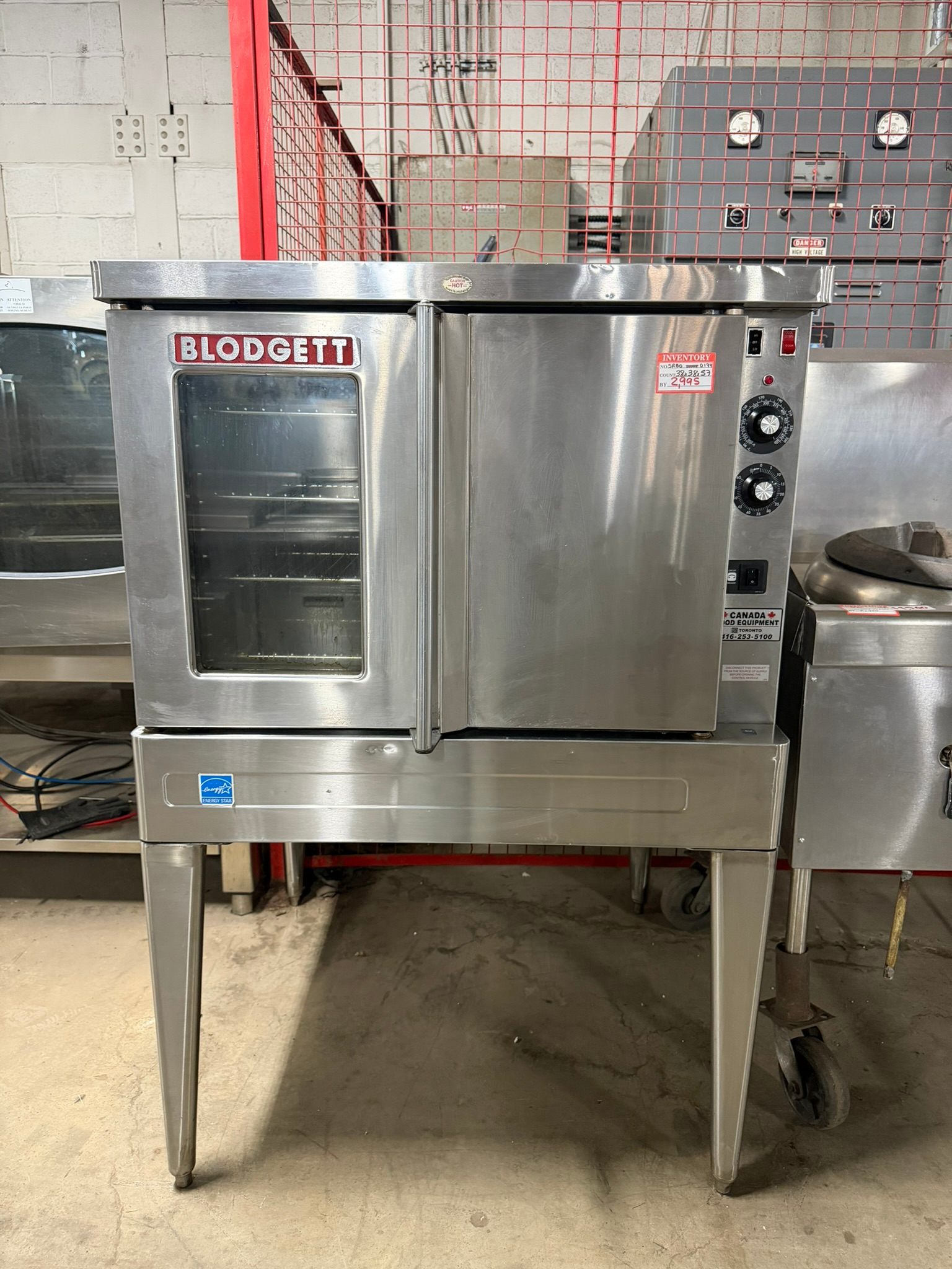 Blodgett Full Size NG Convection Oven REFURBISHED – SRBO-0174