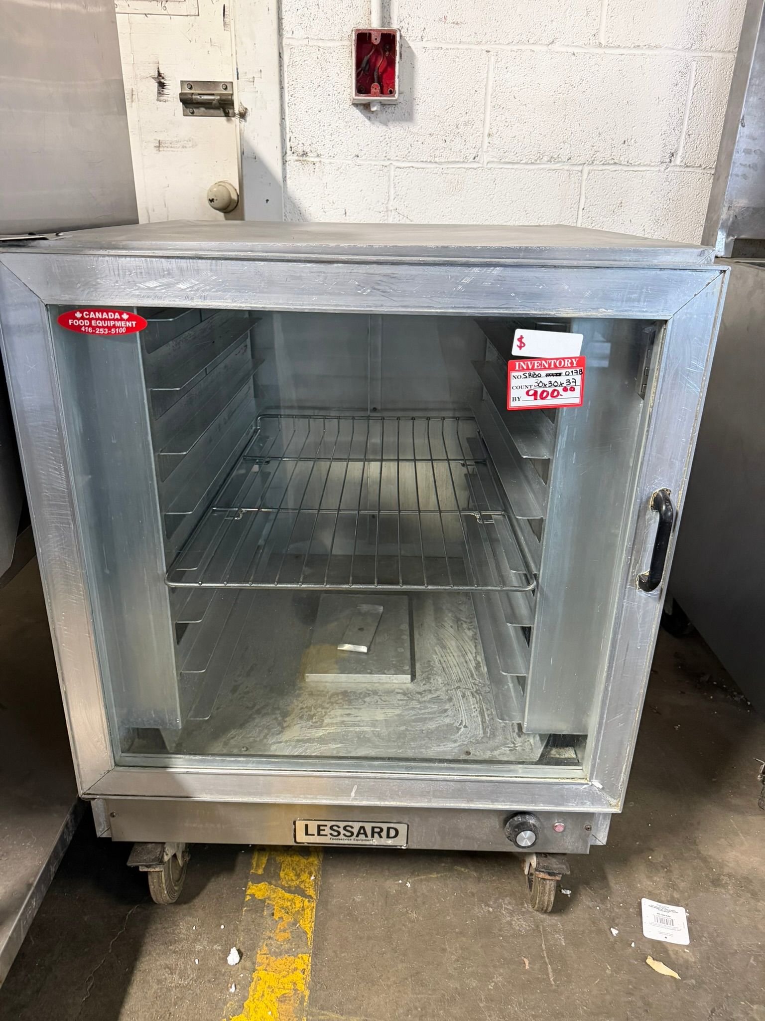 Lessard 8 Pan Capacity Holding Cabinet REFURBISHED CFE-0148 Lessard 8 Pan Capacity Holding Cabinet REFURBISHED CFE-0148