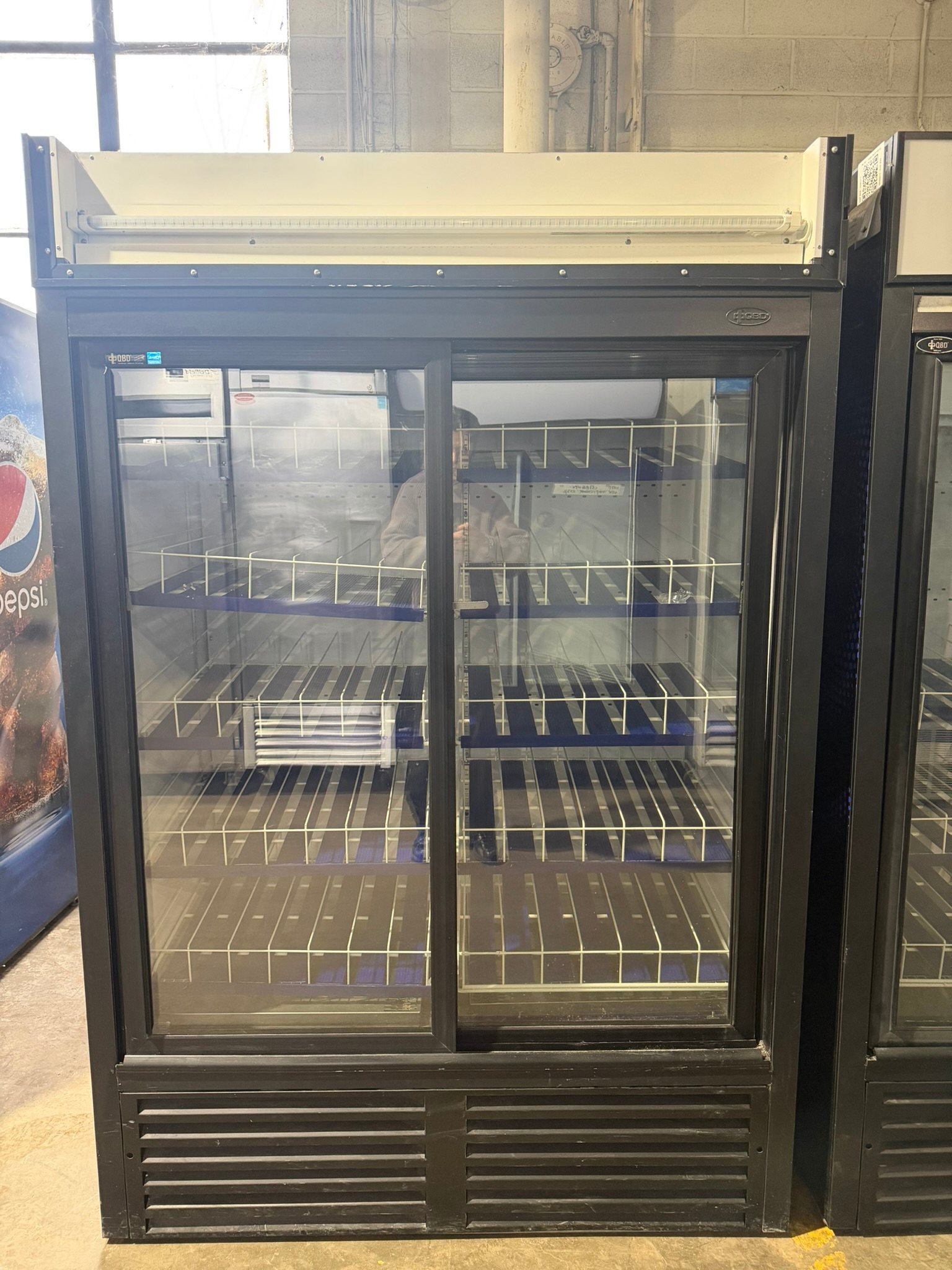 QBD - 2 Door Refrigerator CD45-HC 52Lx29.5Px78.12H REFURBISHED QBD - 2 Door Refrigerator CD45-HC 52Lx29.5Px78.12H REFURBISHED