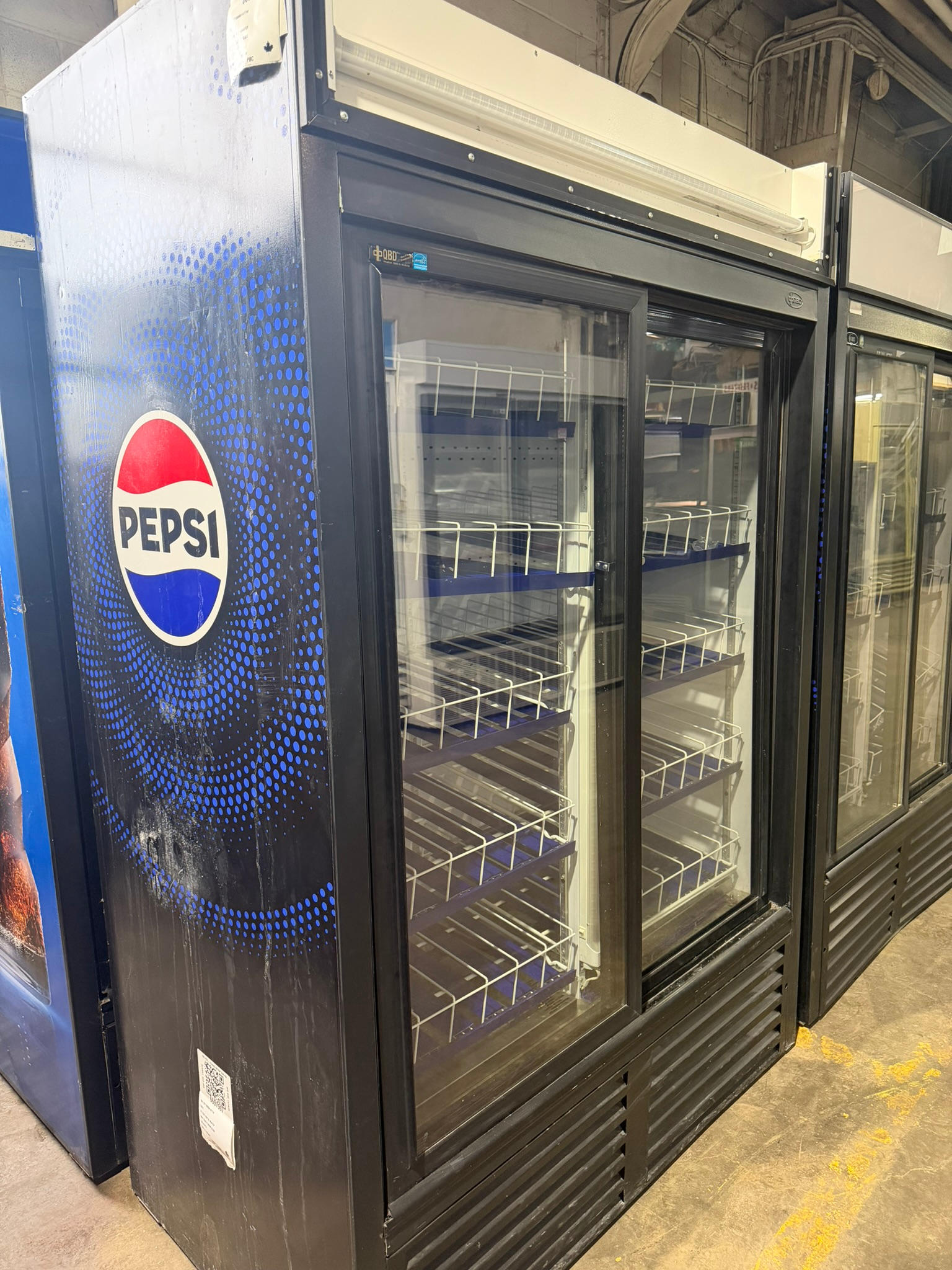 QBD - 2 Door Refrigerator CD45-HC 52Lx29.5Px78.12H REFURBISHED QBD - 2 Door Refrigerator CD45-HC 52Lx29.5Px78.12H REFURBISHED