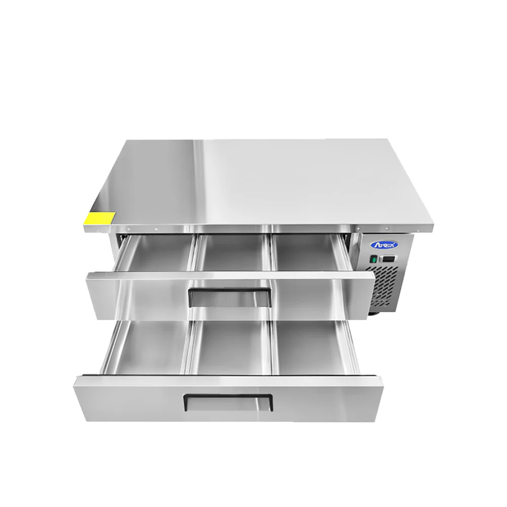 Atosa 60" 2-Drawer Refrigerated Chef Base with Extended Top - MGF8452GR