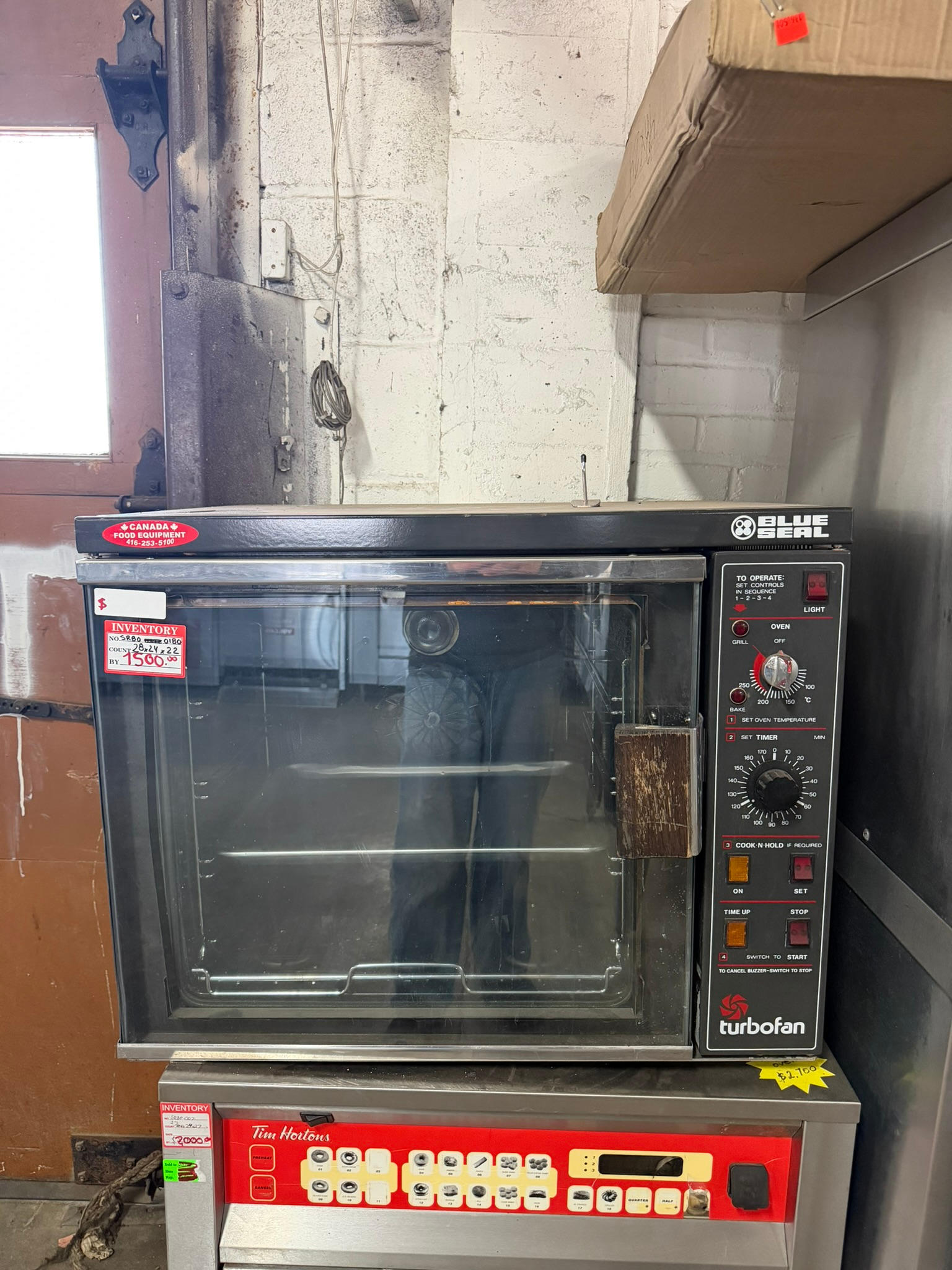 Turbofan Half Size Countertop Electric Convection Oven REFURBISHED – SRBO-0180