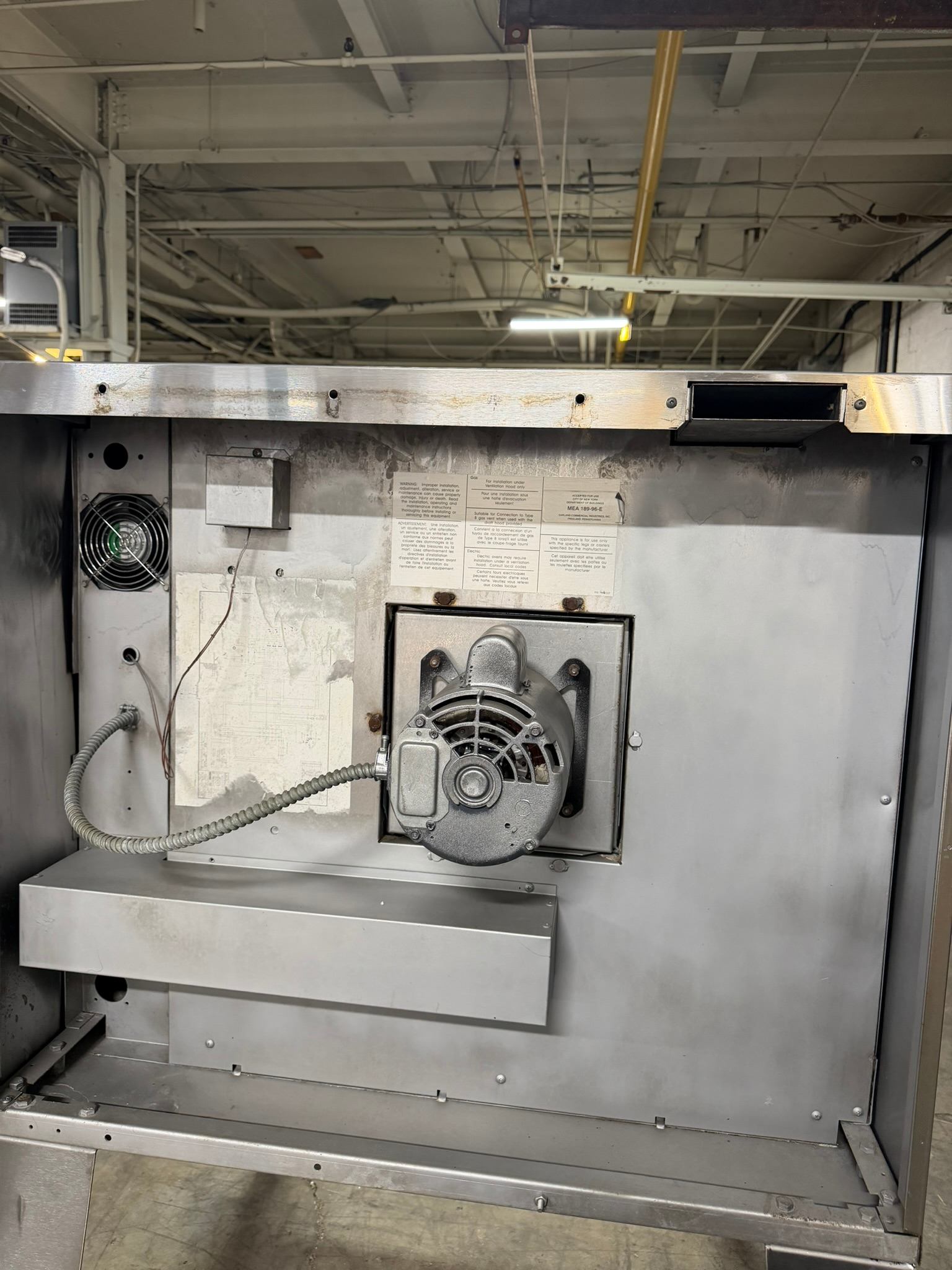 Garland SUME-100 Single Deck Full-Size Electric Convection Oven REFURBISHED – SRBO-0181