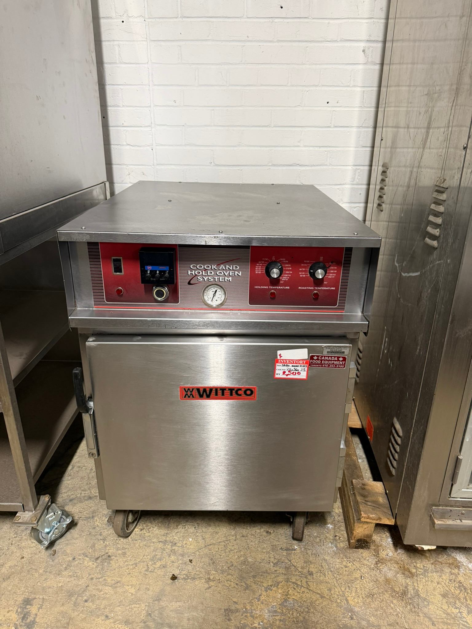 Wittco Cook and Hold Oven System REFURBISHED – SRBO-0183