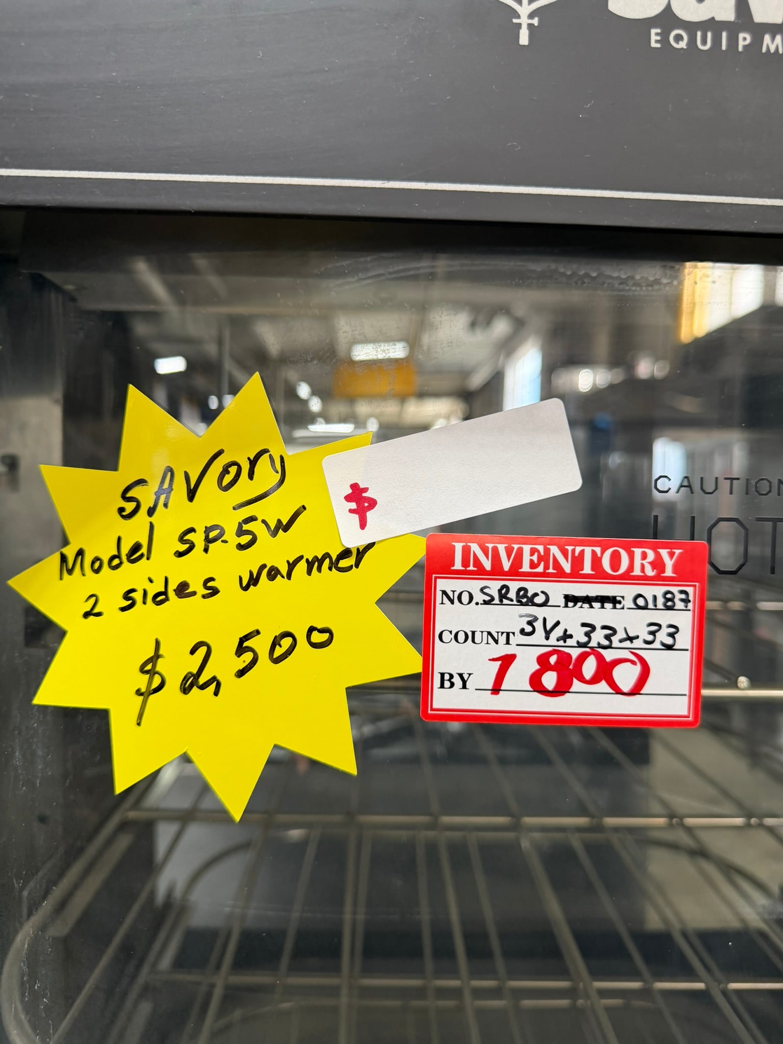 Savory SP-5w Electric REFURBISHED – SRBO-0187