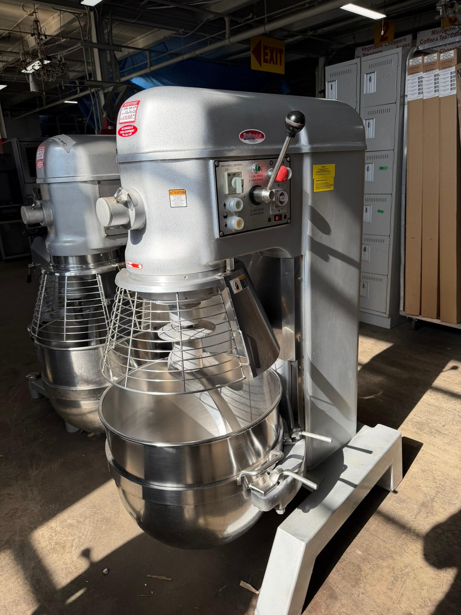 Bakemax BMPM080 80 Qt Planetary Floor Mixer REFURBISHED – SRBO-0194