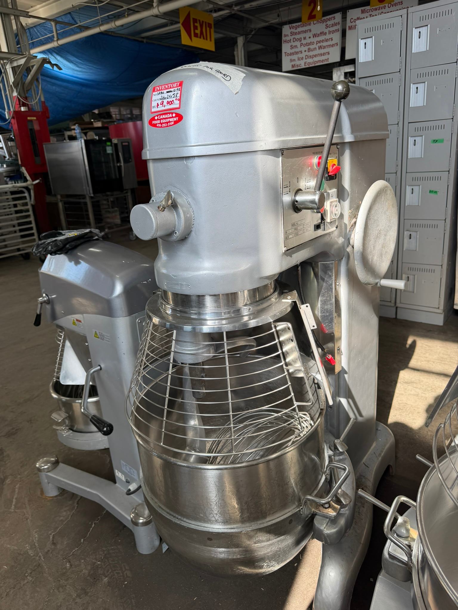 Universe 60 Qt Planetary Floor Mixer REFURBISHED – SRBO-0195