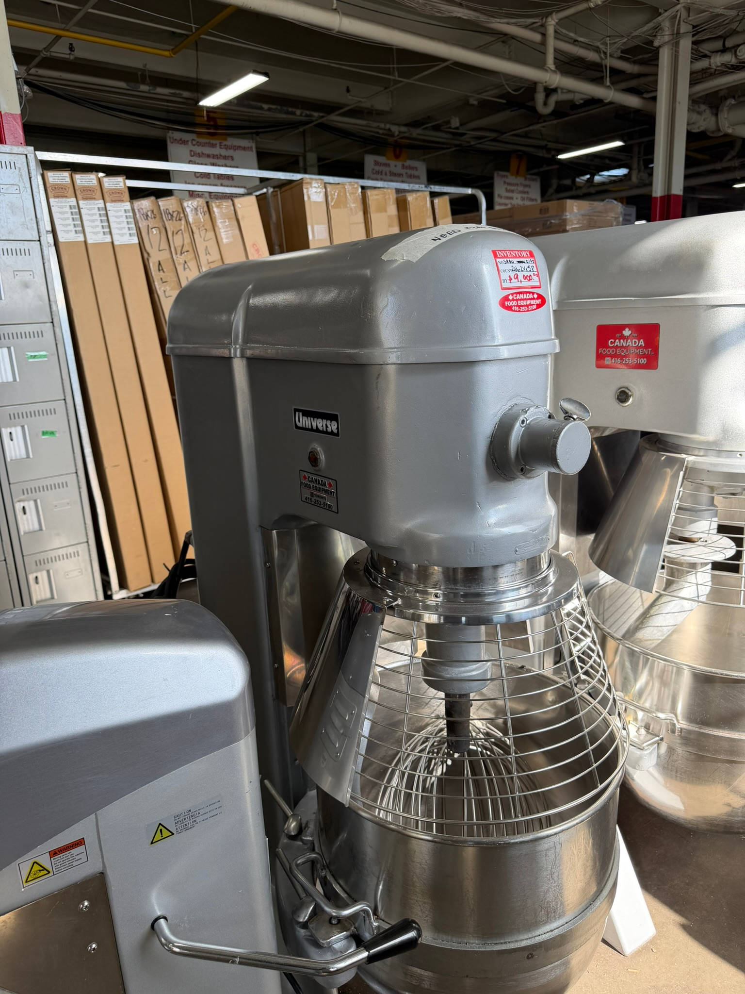 Universe 60 Qt Planetary Floor Mixer REFURBISHED – SRBO-0195