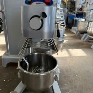 Omcan 20 qt Heavy-Duty Planetary Mixer with Timer and Guard – 110V, 1500W REFURBISHED – SRBO-0196