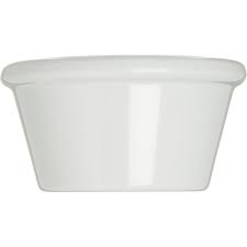 Carlisle 2oz Plastic Ramekin White - S85202