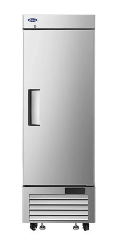 Atosa Single Solid Door 26" Wide Stainless Steel Refrigerator - MBF8532GR
