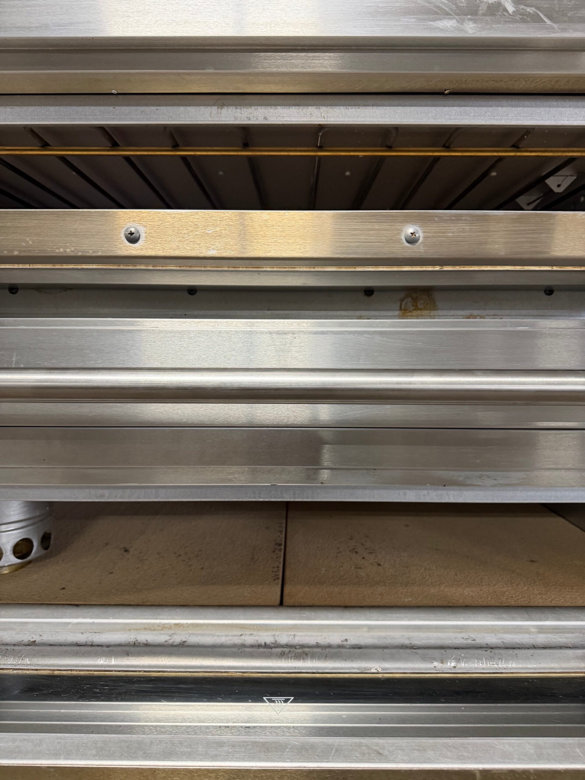 Ampto PM-105.65 52" iDeck Digital Control Electric Moretti Forni Pizza Oven with 41" x 26" x 5.5" Chamber REFURBISHED - SRBO-0197
