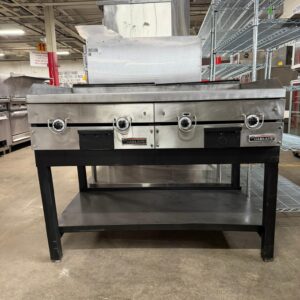 Garland 48 Griddle with Stand (two gas connection) REFURBISHED - SRBO-0198