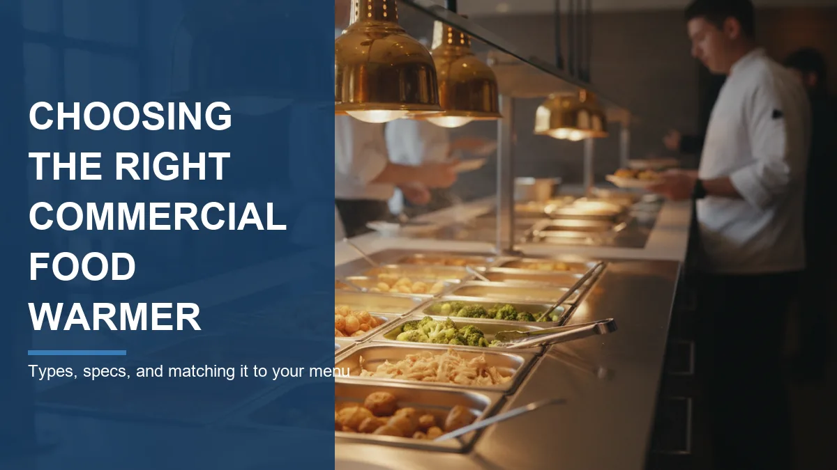 commercial food warmer