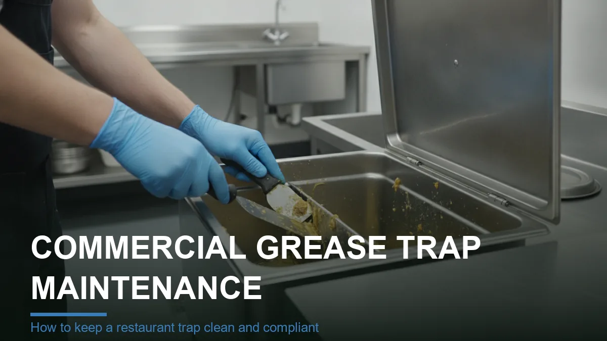 commercial grease trap maintenance