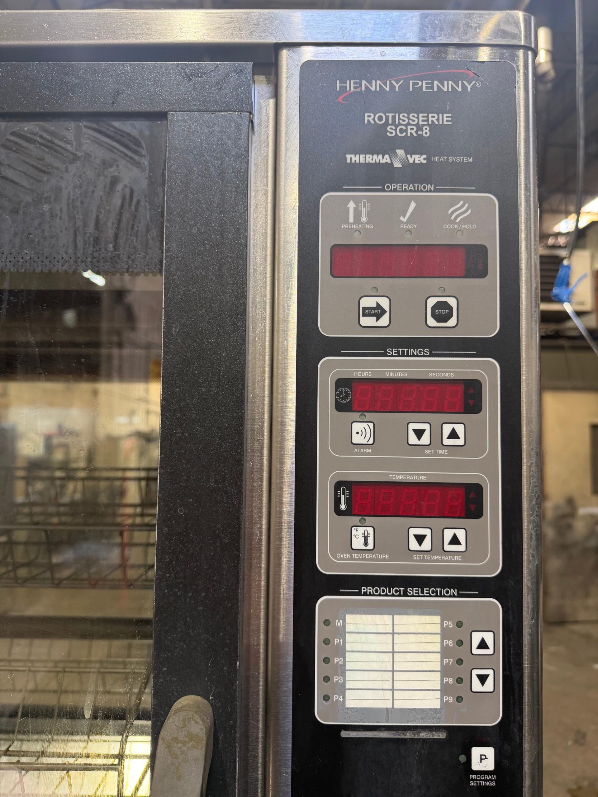 Henny Penny Model SCR 8 Rotisserie - Henny Penny SCD-8 Warmer - SRBO-0198 Henny Penny Model SCR 8 Rotisserie - Henny Penny SCD-8 Warmer - SRBO-0198