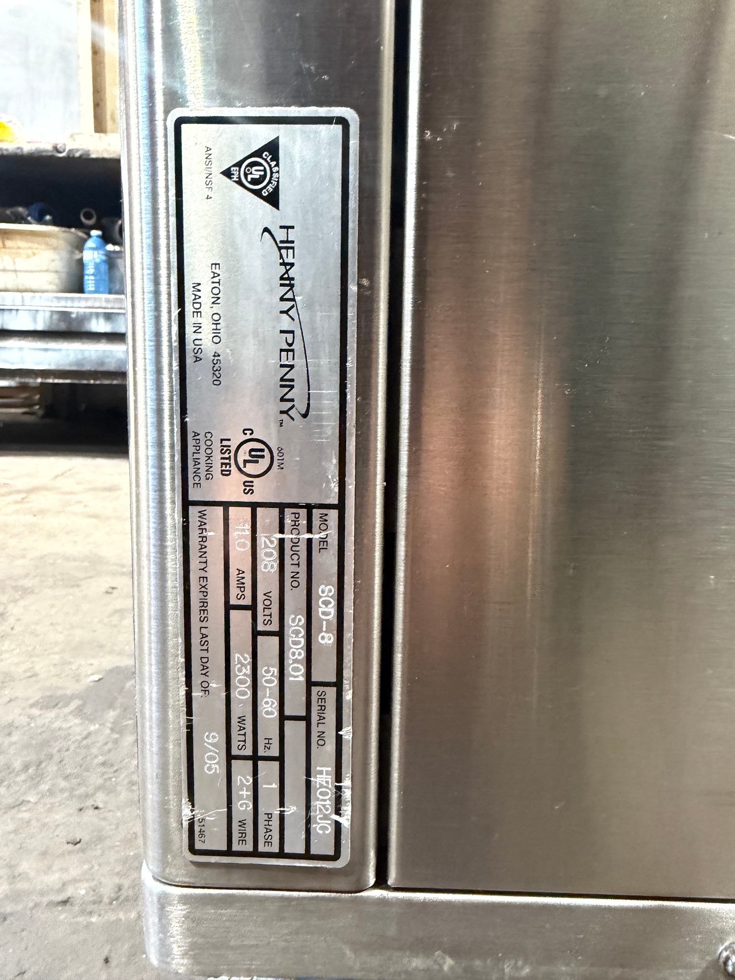 Henny Penny Model SCR 8 Rotisserie - Henny Penny SCD-8 Warmer - SRBO-0198 Henny Penny Model SCR 8 Rotisserie - Henny Penny SCD-8 Warmer - SRBO-0198
