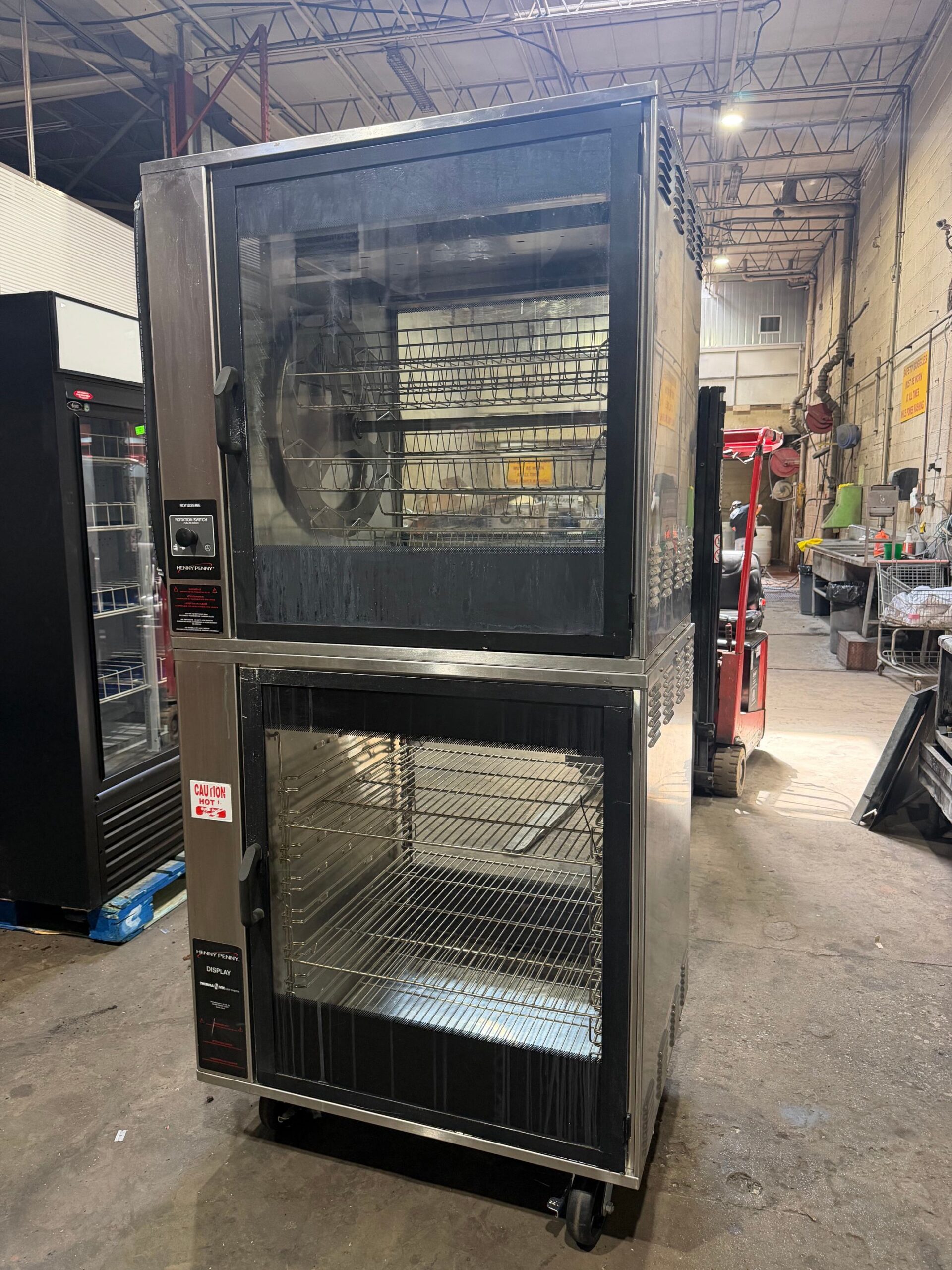Henny Penny Model SCR 8 Rotisserie - Henny Penny SCD-8 Warmer - SRBO-0198 Henny Penny Model SCR 8 Rotisserie - Henny Penny SCD-8 Warmer - SRBO-0198