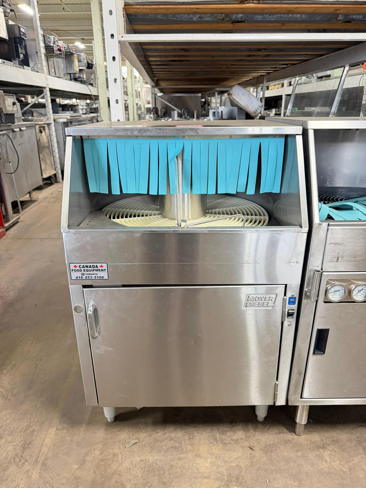 Moyer Diebel DF Fully Rotary Automatic Glasswasher Machine Comes with Drain Tray REFURBISHED CFE-0134 Moyer Diebel DF Fully Rotary Automatic Glasswasher Machine Comes with Drain Tray REFURBISHED CFE-0134