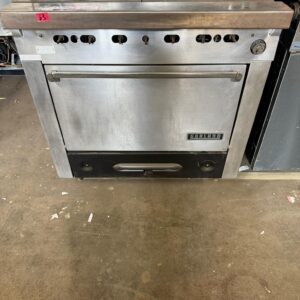 Garland Master Series 34" Range with 2 Front Fired Hot Tops Natural Gas 90,000 BTU REFURBISHED CFE-0007 Garland Master Series 34" Range with 2 Front Fired Hot Tops Natural Gas 90,000 BTU REFURBISHED CFE-0007