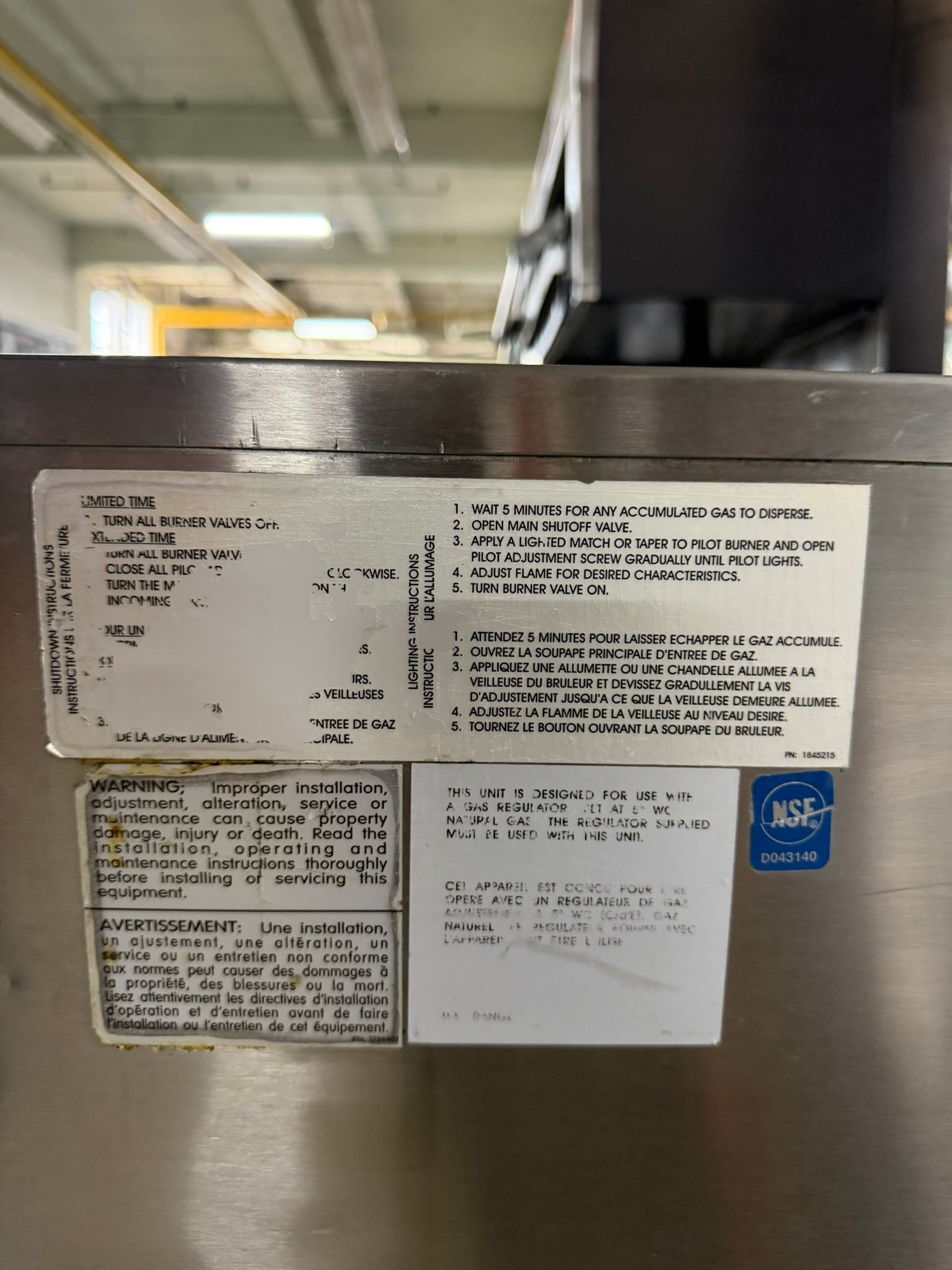 36" Charboiler REFURBISHED CFE-0022 36" Charboiler REFURBISHED CFE-0022
