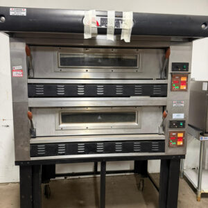 Moretti Forni Pizza Oven P110G A2 Gas Pizza Oven P110G 44'' x 29'' x 7'' (Chamber) - 2 Decks REFURBISHED CFE-0039 Moretti Forni Pizza Oven P110G A2 Gas Pizza Oven P110G 44'' x 29'' x 7'' (Chamber) - 2 Decks REFURBISHED CFE-0039