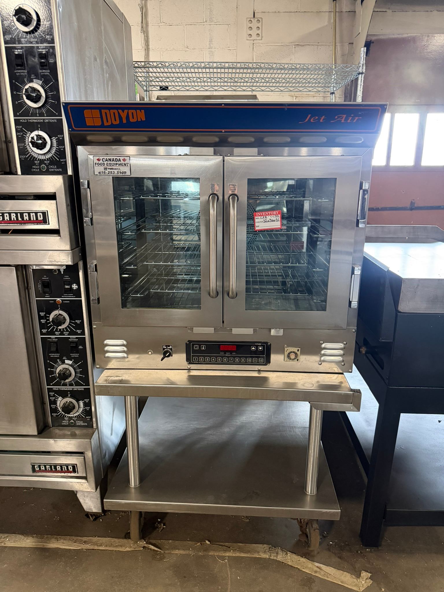 Doyon JA4 27.5" Electric Jet-Air Oven (No stand) REFURBISHED - CFE-0077 Doyon JA4 27.5" Electric Jet-Air Oven (No stand) REFURBISHED - CFE-0077