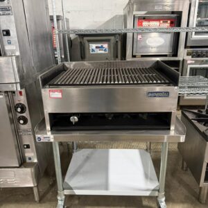 Imperial IRB-36 36" Wide Radiant Broiler with Slanted Cooking surface and 3 Bar Grates REFURBISHED CFE-0084 Imperial IRB-36 36" Wide Radiant Broiler with Slanted Cooking surface and 3 Bar Grates REFURBISHED CFE-0084
