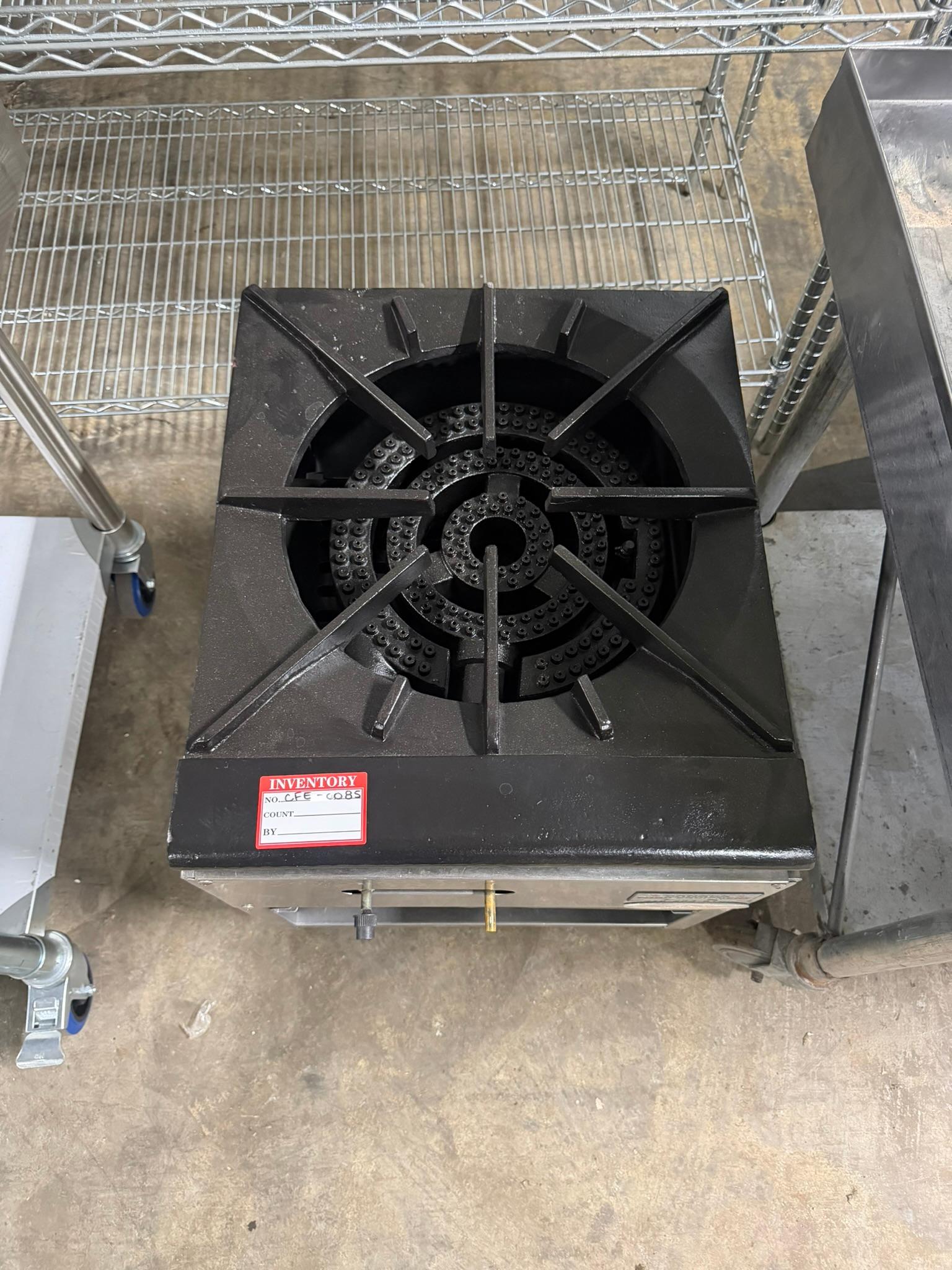 Omcan Single Gas Stock Pot Range REFURBISHED CFE-0085 Omcan Single Gas Stock Pot Range REFURBISHED CFE-0085