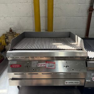 Garland ED-24G Designer Series 24" Countertop Electric Griddle - 208V / 1 Ph / 6.7 kW REFURBISHED CFE-0117 Garland ED-24G Designer Series 24" Countertop Electric Griddle - 208V / 1 Ph / 6.7 kW REFURBISHED CFE-0117