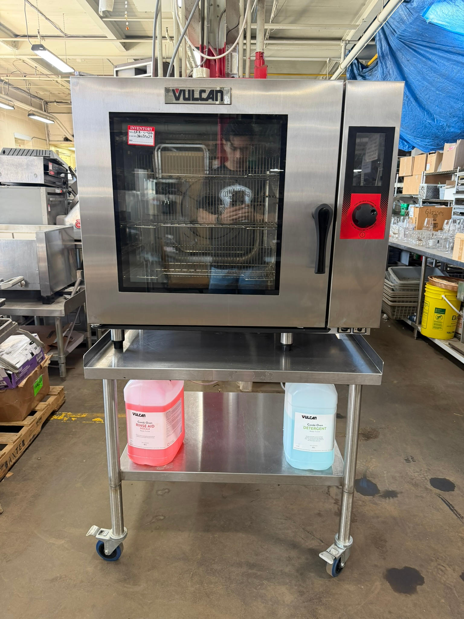 Vulcan TCM-61G Gas Combi Oven REFURBISHED CFE-0120