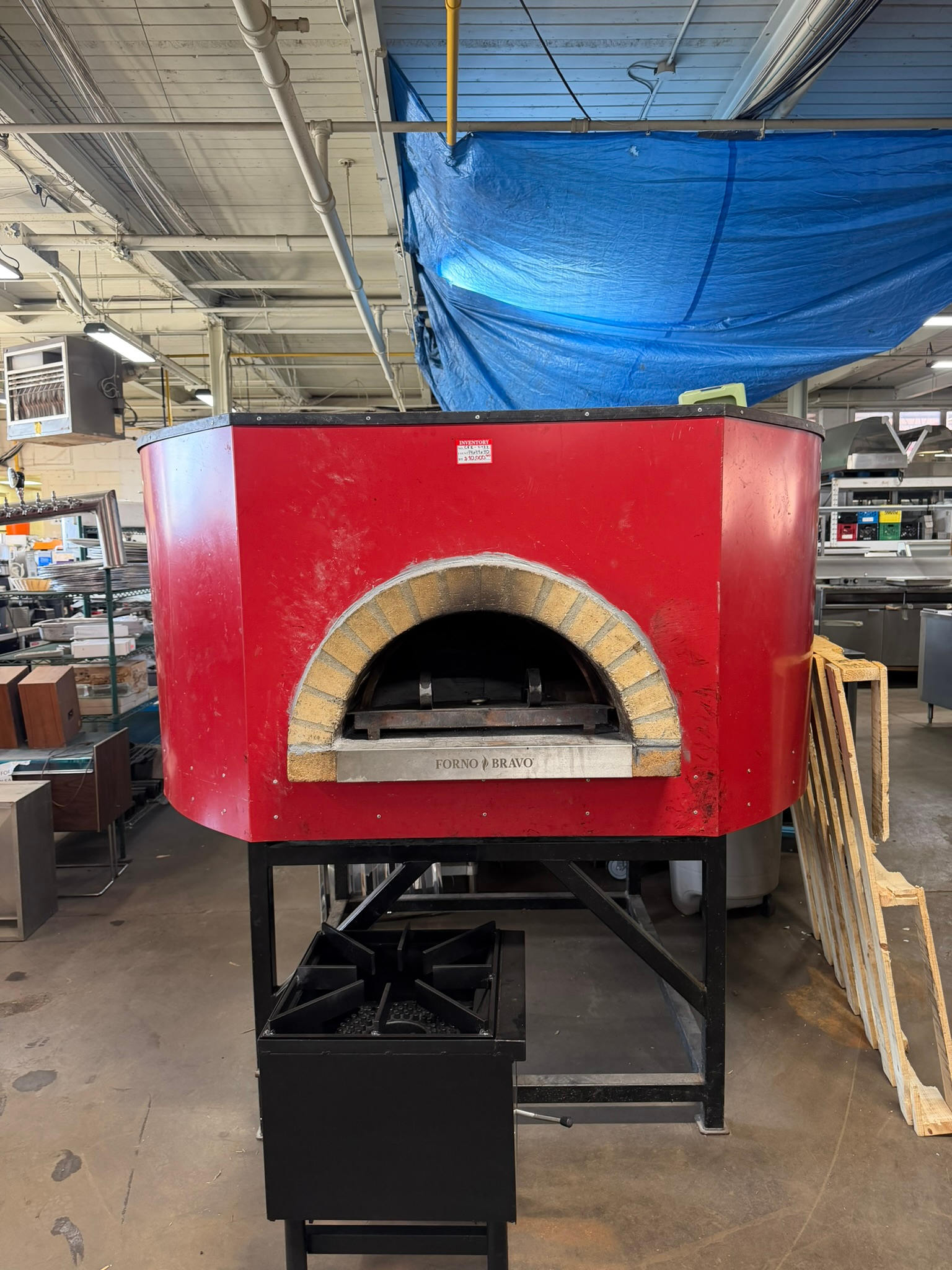Forno Bravo Modena140 FA Commercial Pizza Oven – 56″ Wood or Gas REFURBISHED CFE-0122 Forno Bravo Modena140 FA Commercial Pizza Oven – 56″ Wood or Gas REFURBISHED CFE-0122
