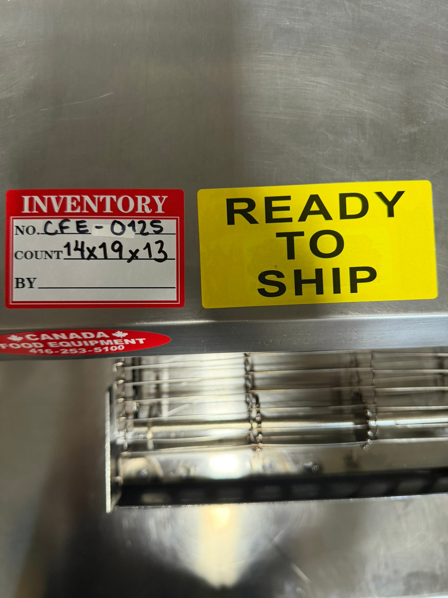 Holman EZ10 Conveyor Toaster REFURBISHED CFE-0125 Holman EZ10 Conveyor Toaster REFURBISHED CFE-0125