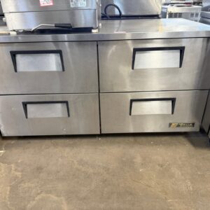 True TUC-60D-4-HC 60" 4-Drawer Undercounter Refrigerator REFURBISHED CFE-0143