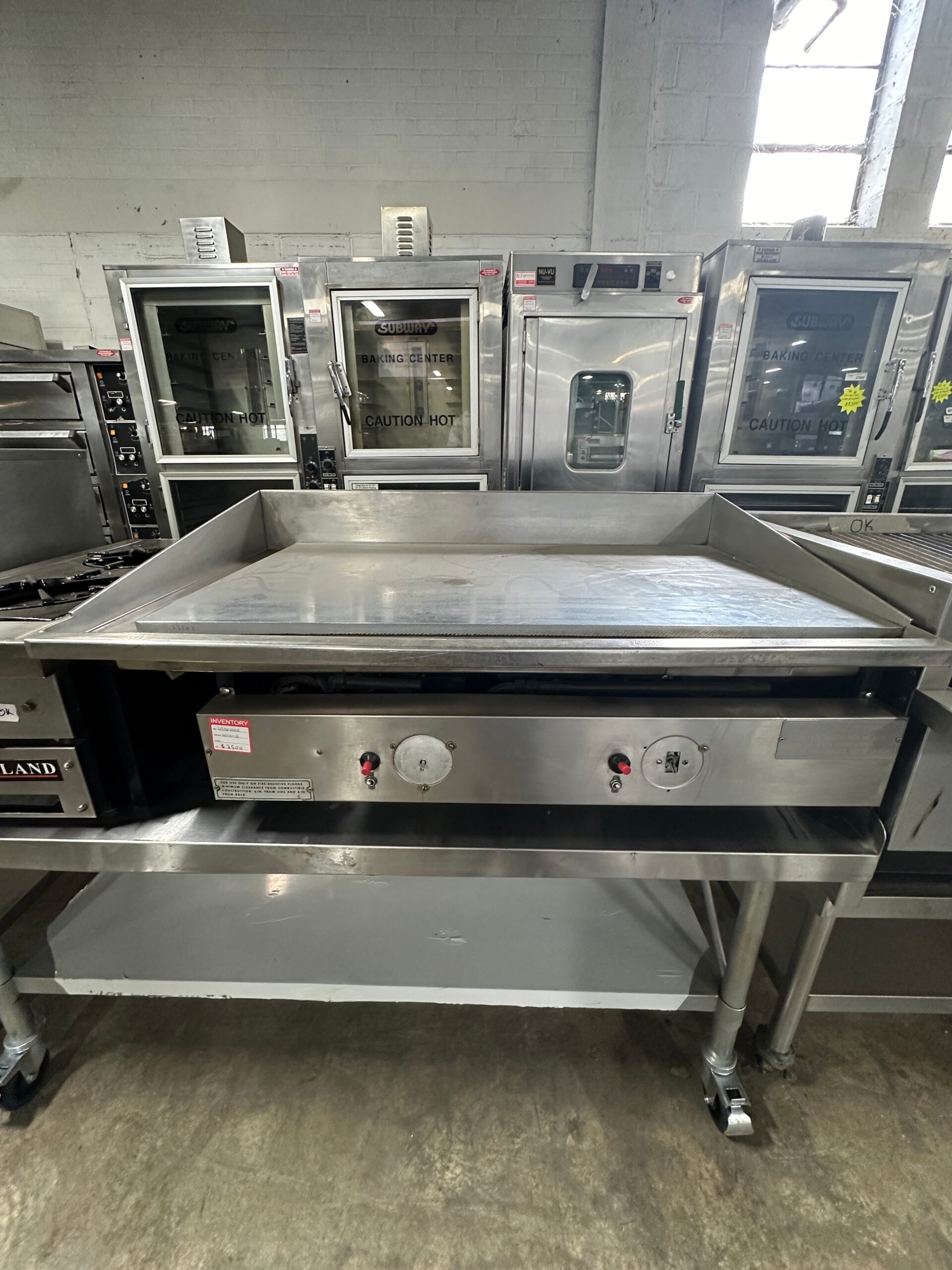Keating Miraclean 42" Griddle REFURBISHED CFE-0013 Keating Miraclean 42" Griddle REFURBISHED CFE-0013