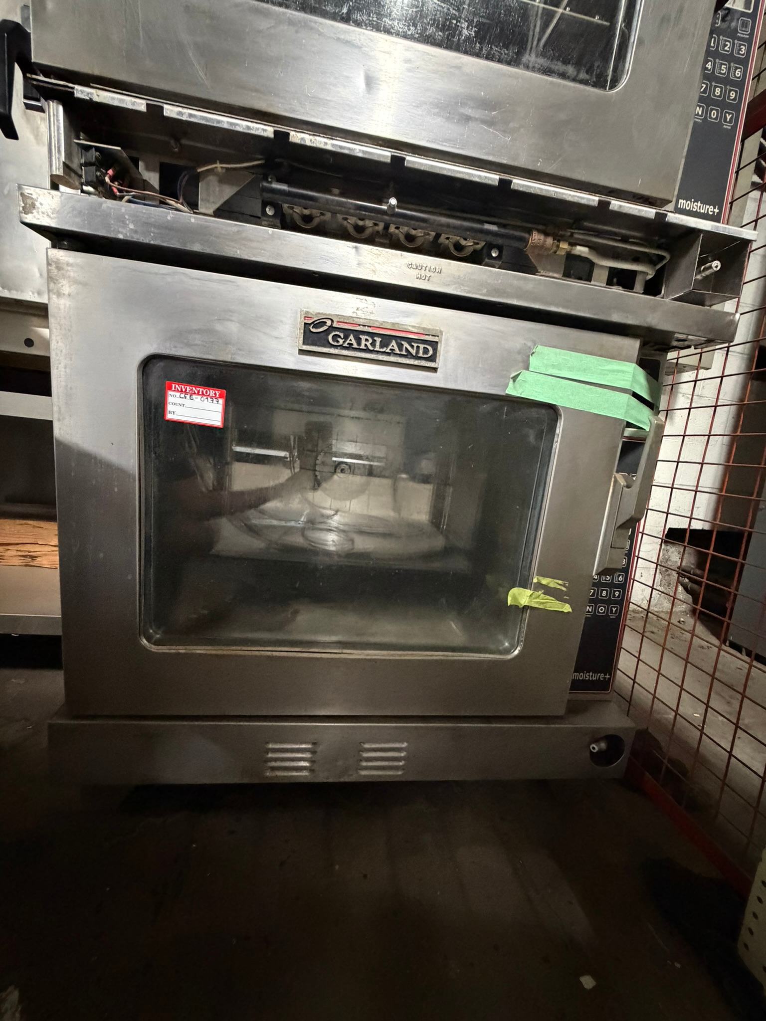 GARLAND NATURAL GAS CONVECTION OVEN MODEL MP-GS-10S REFURBISHED CFE-0177 GARLAND NATURAL GAS CONVECTION OVEN MODEL MP-GS-10S REFURBISHED CFE-0177