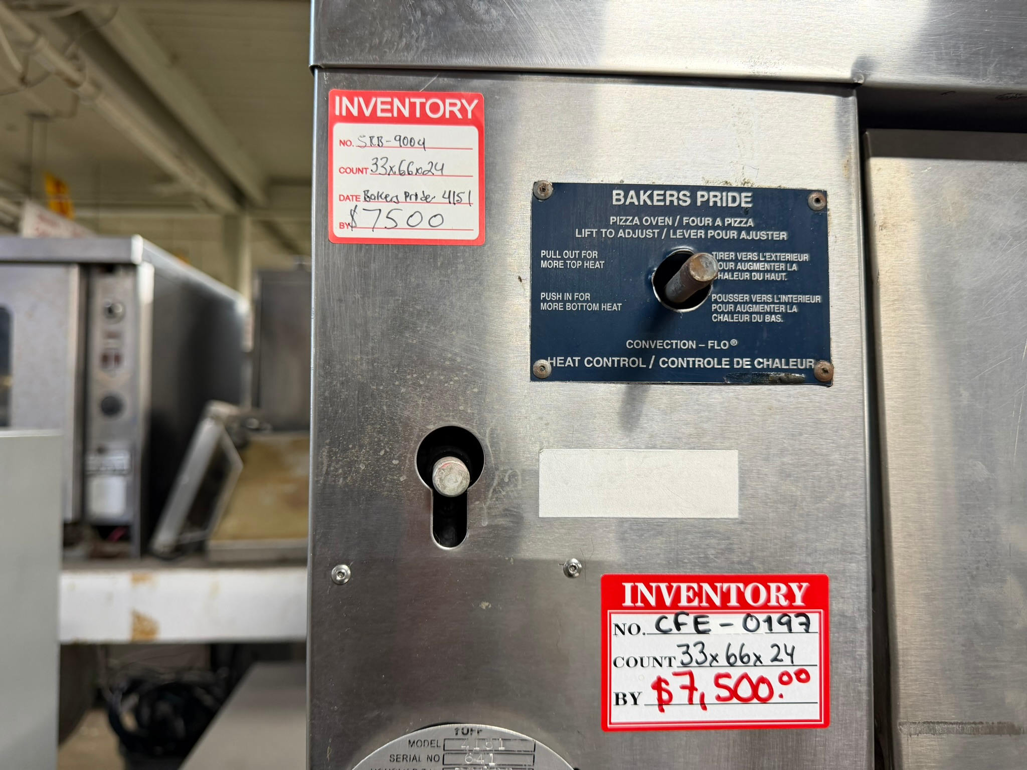 Bakers Pride 66" Pizza Oven 4151 REFURBISHED CFE-0197