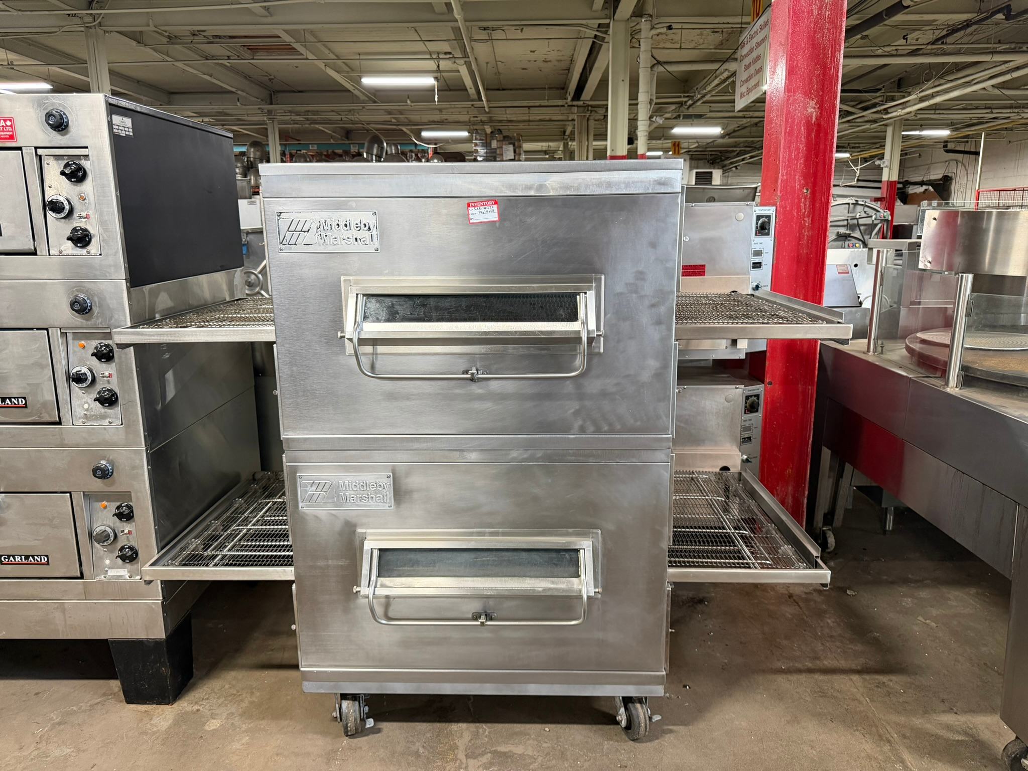 Middleby Marshall PS200 VL Double Deck Conveyor Pizza Oven - Nat Gas REFURBISHED CFE-0227 Middleby Marshall PS200 VL Double Deck Conveyor Pizza Oven - Nat Gas REFURBISHED CFE-0227