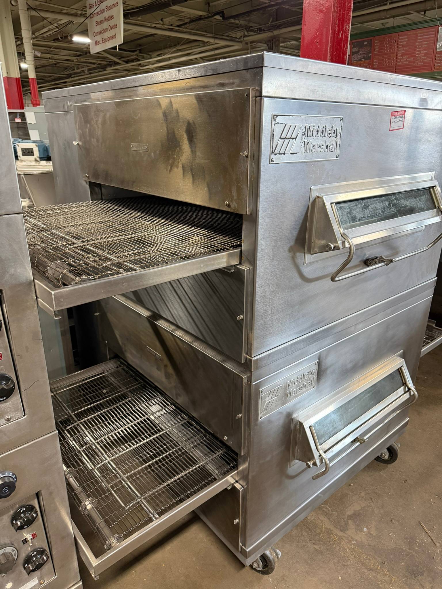 Middleby Marshall PS200 VL Double Deck Conveyor Pizza Oven - Nat Gas REFURBISHED CFE-0227 Middleby Marshall PS200 VL Double Deck Conveyor Pizza Oven - Nat Gas REFURBISHED CFE-0227