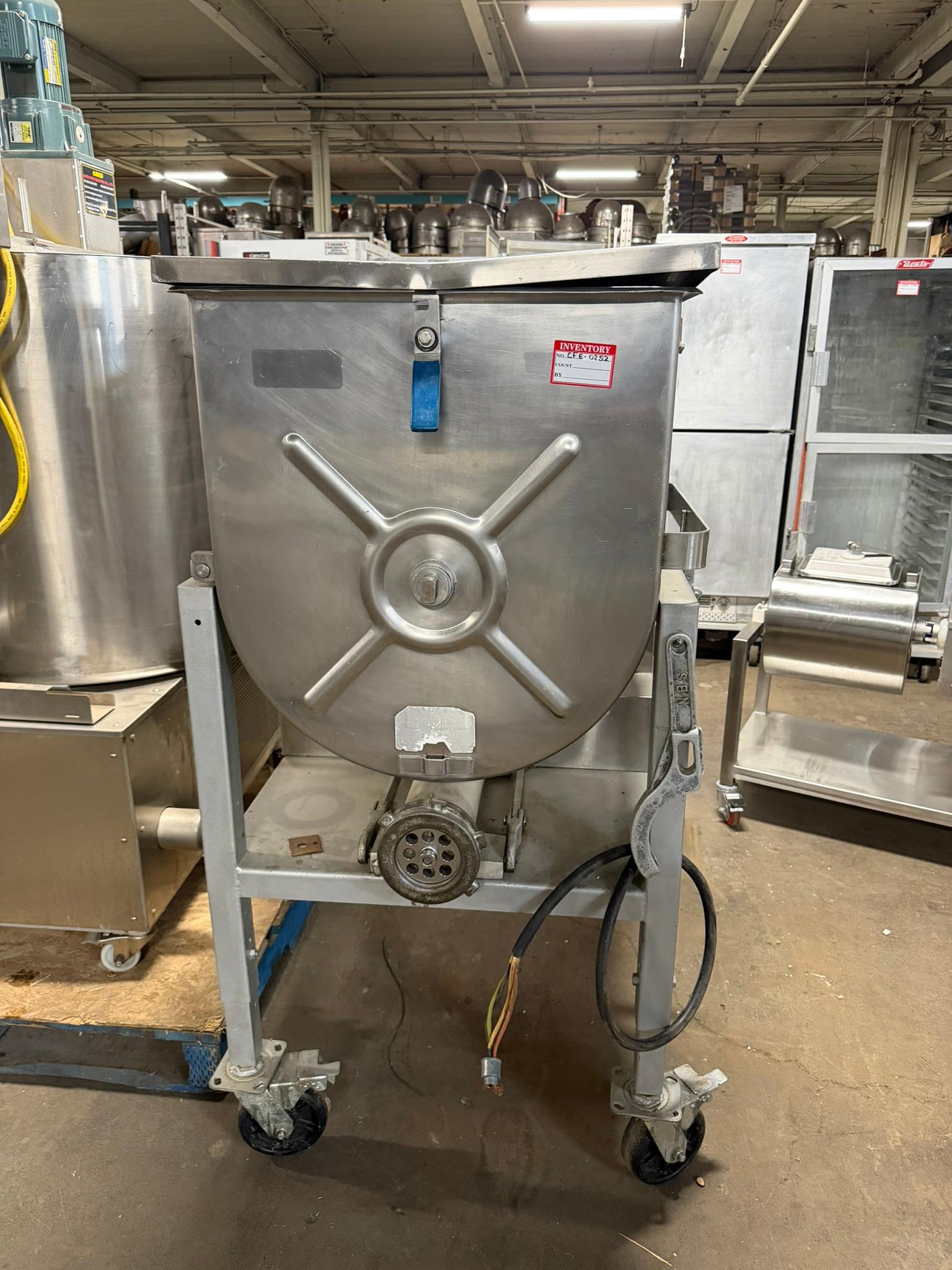 Hollymatic GMG180A Meat Mixer Grinder Butcher Commercial REFURBISHED CFE-0252
