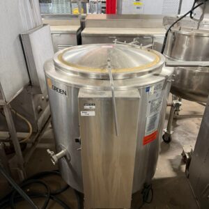 Groen AH/1E-40 40 gal Steam Kettle - Stationary, 2/3 Jacket, NAT GAS REFURBISHED CFE-0259 Groen AH/1E-40 40 gal Steam Kettle - Stationary, 2/3 Jacket, NAT GAS REFURBISHED CFE-0259